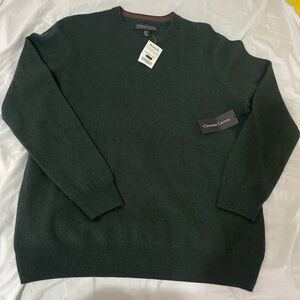 Christian Lacroix Dark Green Crewneck Sweater